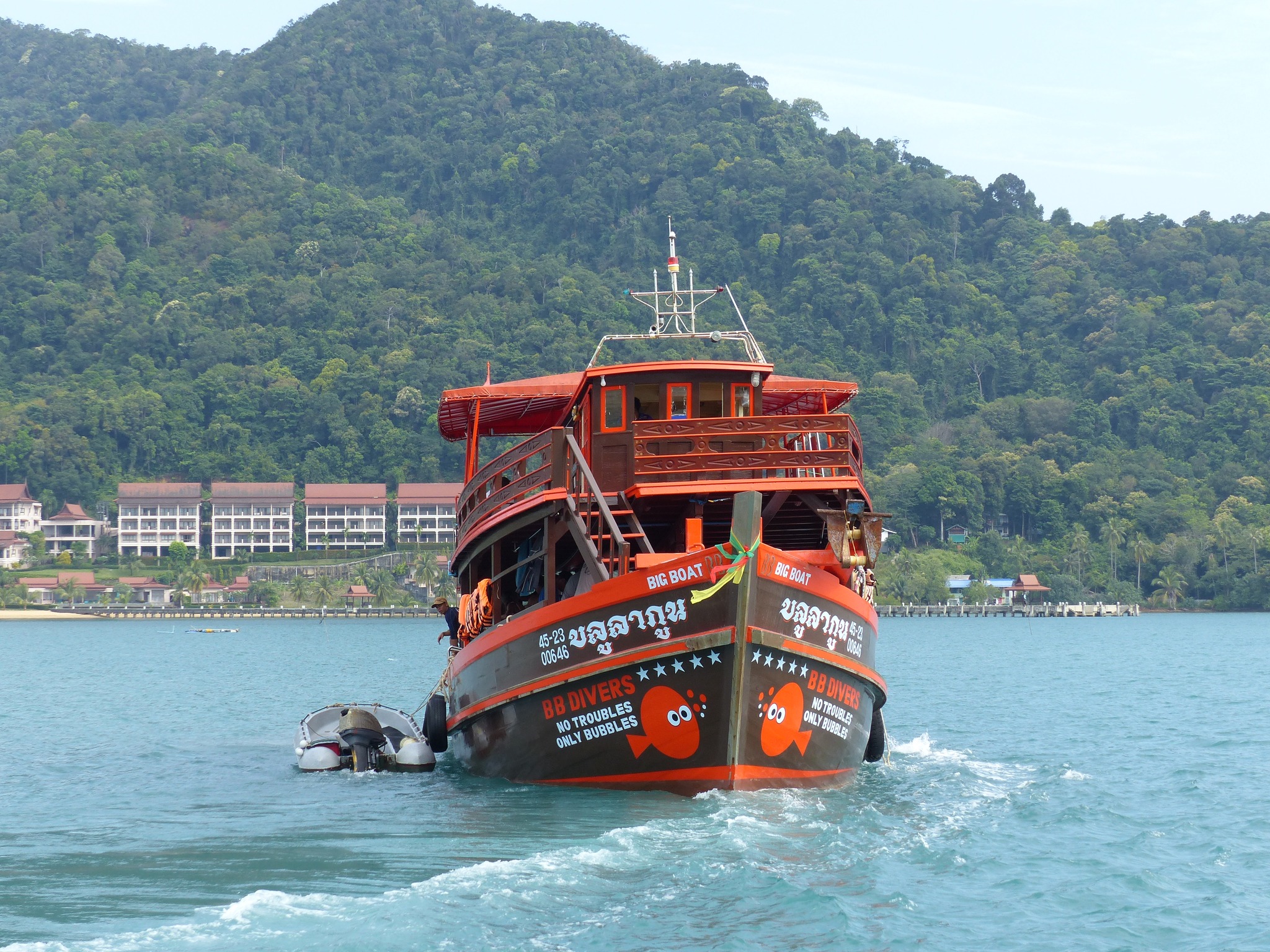nurkowanie z lodzi koh chang